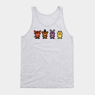 Five Nights at Pixelated Freddy's Tank Top